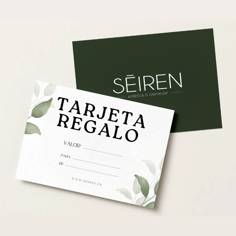 Tarjeta Regalo SĒIREN | Belleza y bienestar a tu medida